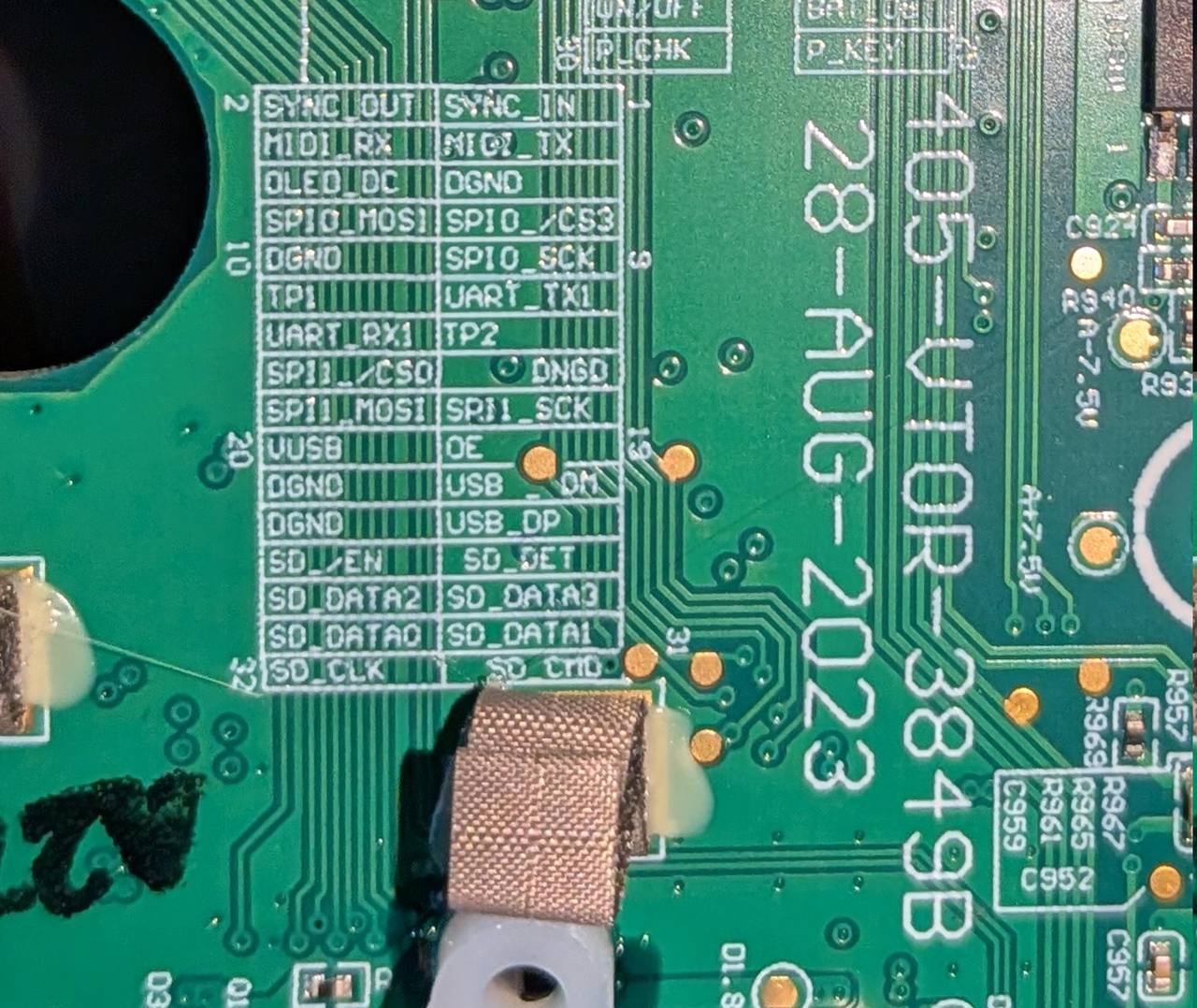 UART area